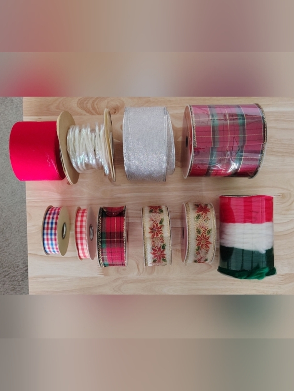 NEW & VINTAGE ASSORTED RIBBONS